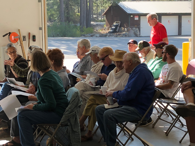 Attendees at Big Bend meeting
